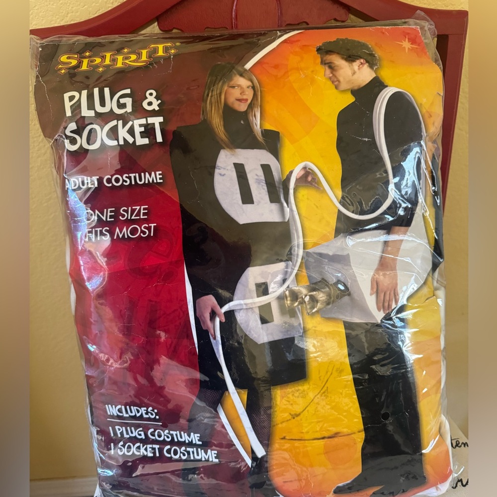 Plug and Socket Adult Couples Costume